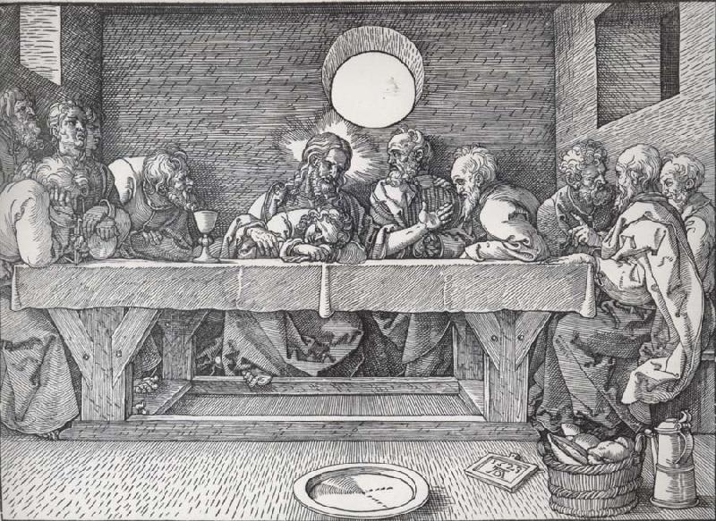 Albrecht Durer THe Last supper oil painting image